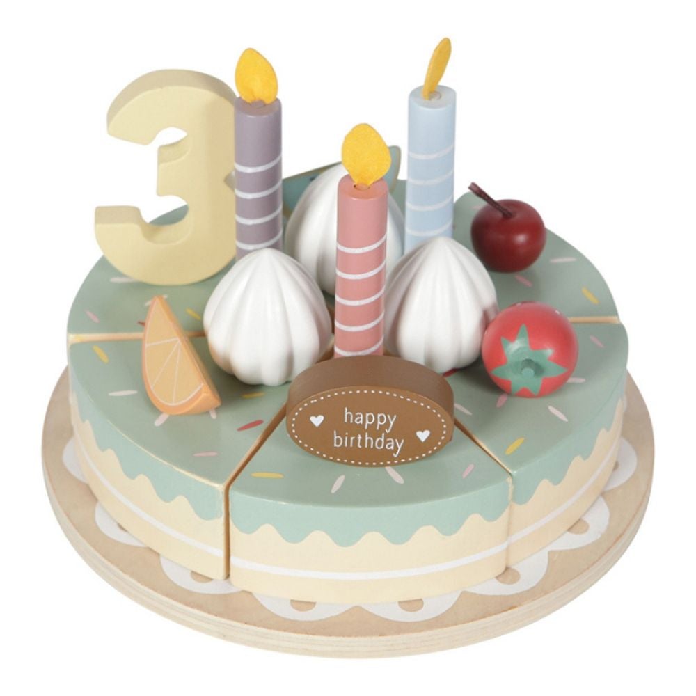 gateau d'anniversaire en bois - LITTLE DUTCH LD4494 58274204