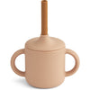 gobelet a paille Cameron Mustard / Tuscany rose mix - LIEWOOD lw15003 1189 5715335029538