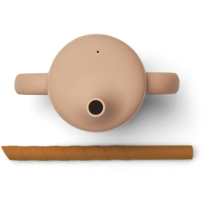 gobelet a paille Cameron Mustard / Tuscany rose mix - LIEWOOD lw15003 1189 5715335029538