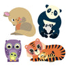 Grosses gommettes maman bébés - Djeco dj09077 3070900090774