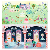 Histoires de stickers la vie au château - Djeco dj08954 3070900089549