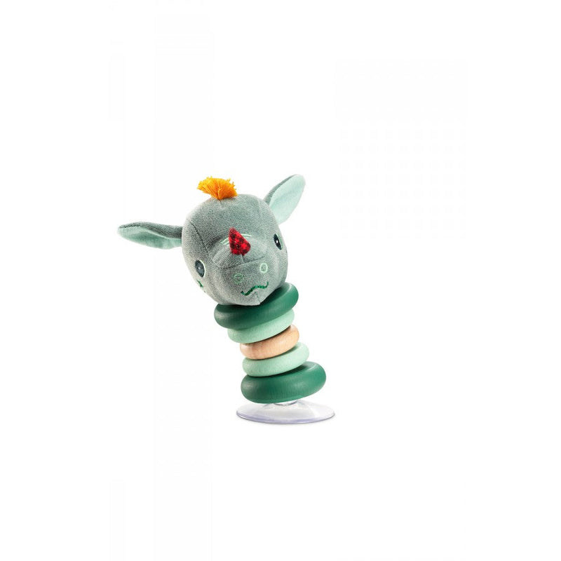 Hochet à ventouse Joe le dragon - LILLIPUTIENS 83402 5414834834024