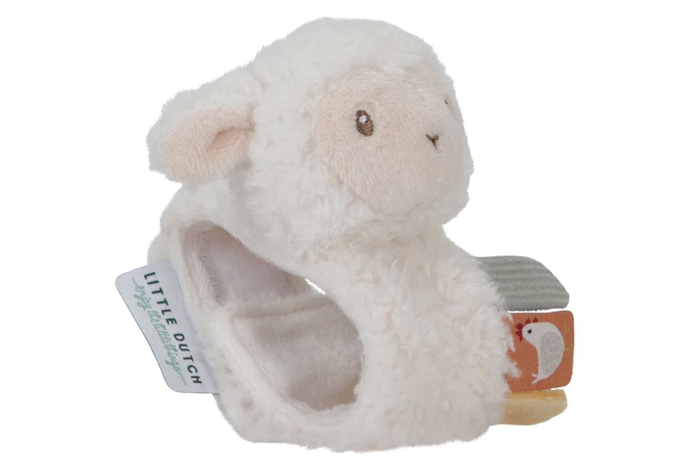 Hochet de poignet mouton Little farm- LITTLE DUTCH ld8824 8713291888241