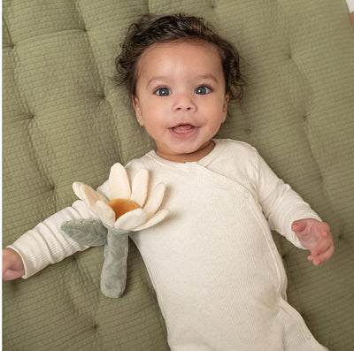 hochet peluche fleur Little farm - LITTLE DUTCH LD8820 8713291888203