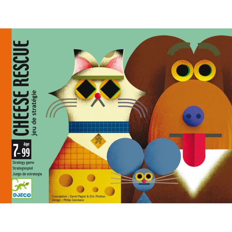 Jeu de cartes Cheese Rescue - DJECO DJ05149 51145628