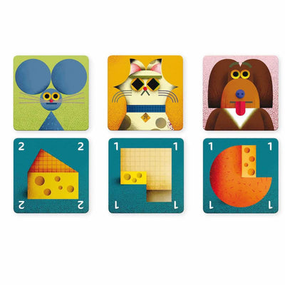 Jeu de cartes Cheese Rescue - DJECO DJ05149 51145628