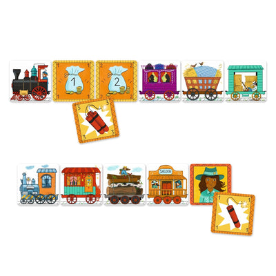 Jeu de cartes Golden train. DJECO dj05084 3070900050846