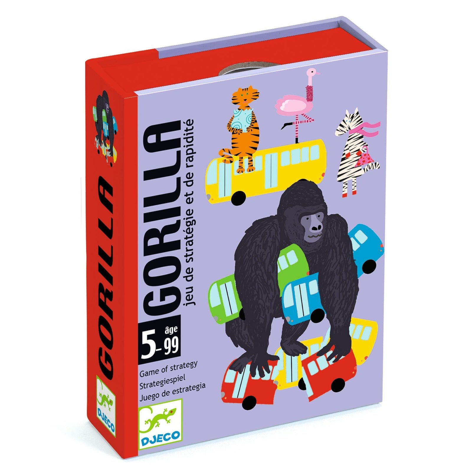 Jeu de cartes Gorilla - DJECO dj05123 3070900051232