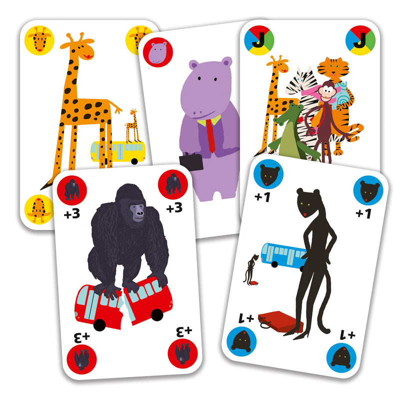 Jeu de cartes Gorilla - DJECO dj05123 3070900051232