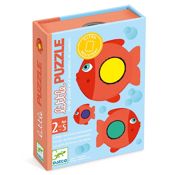 Jeu de cartes little puzzle - DJECO dj05060 3070900050600