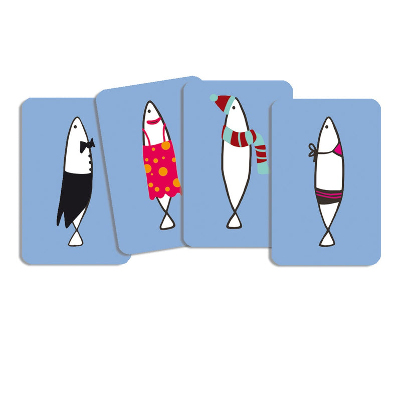 Jeu de cartes mémorisation Sardines - DJECO DJ05161 3070900051614