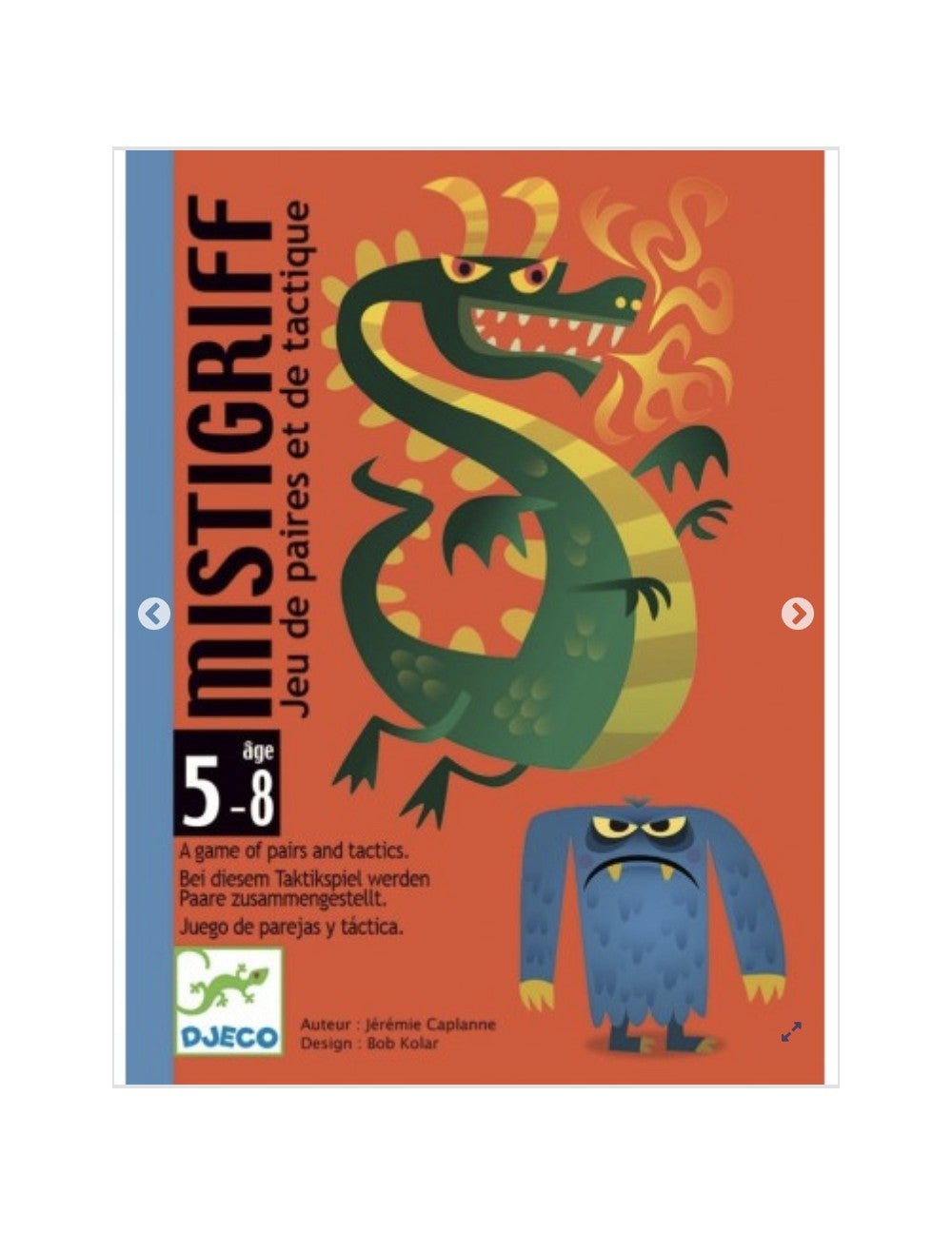 Jeu de cartes Mistigrif - DJECO DJ05142 79178140