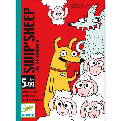 jeu de cartes Swip'Sheep - Djeco DJ05145 3070900051454