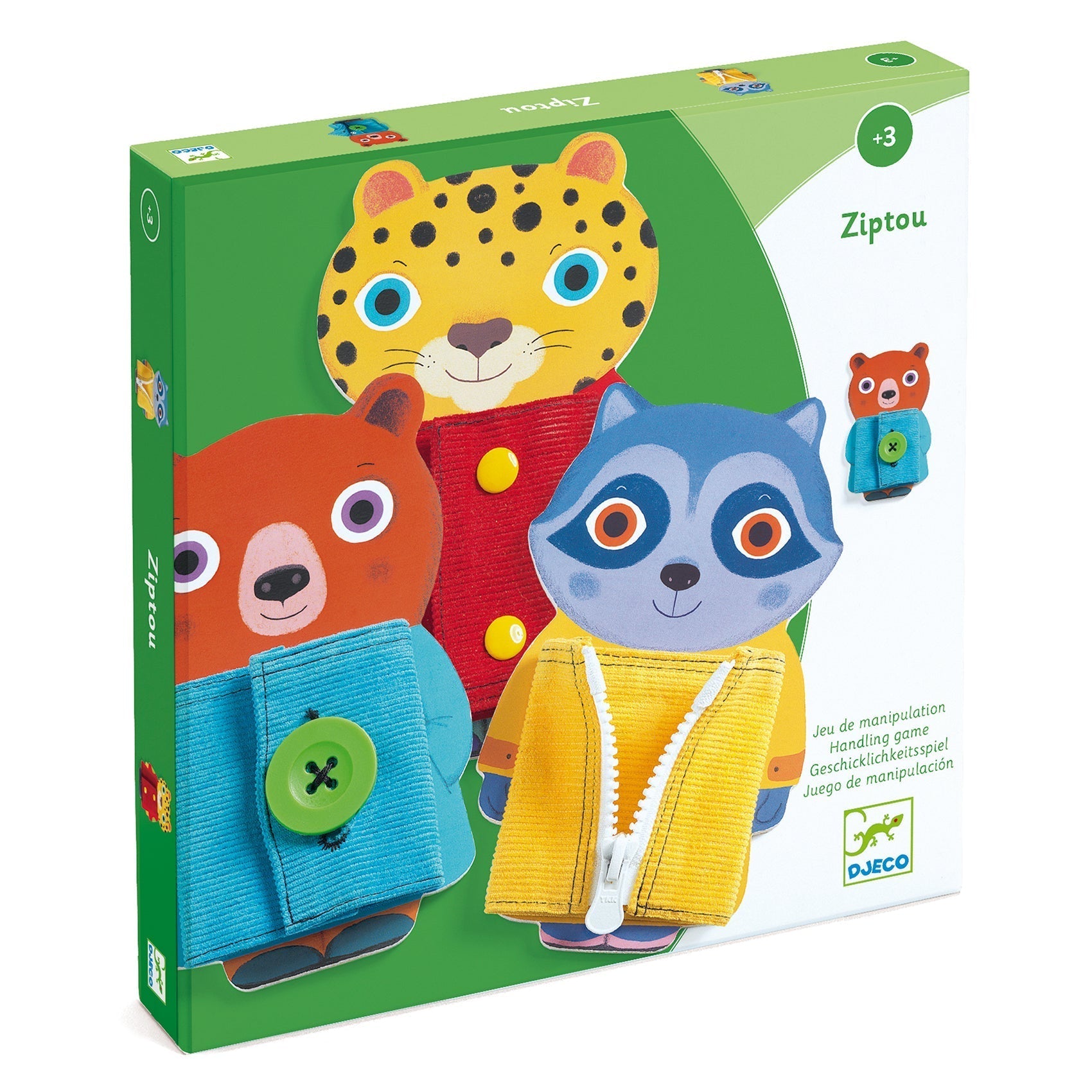 jeu de manipulation ziptou - Djeco DJ01663 