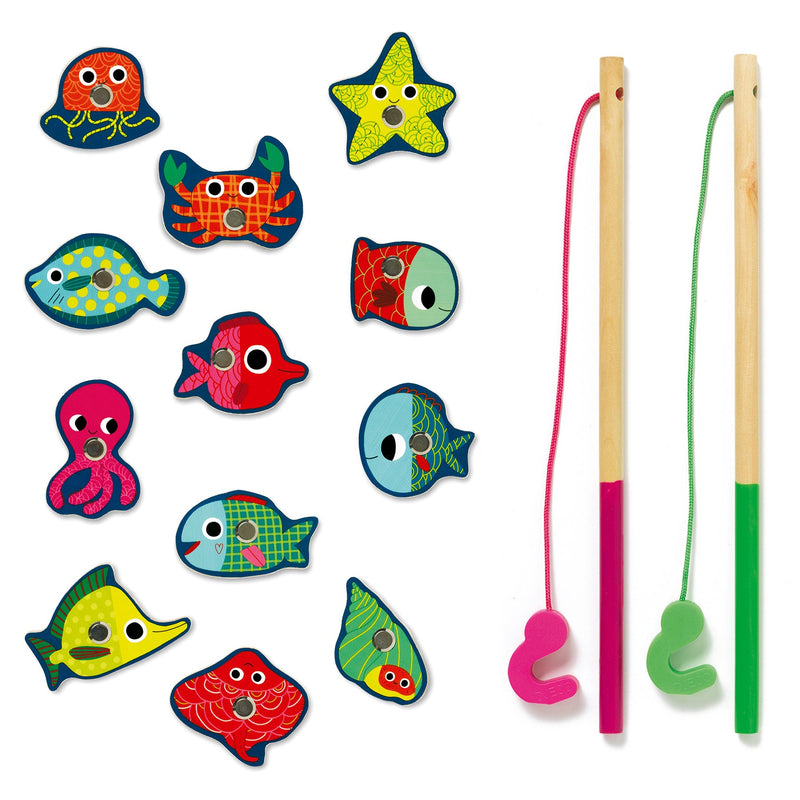 jeu de pêche Fishing Colour - DJECO DJ01653 3070900016538