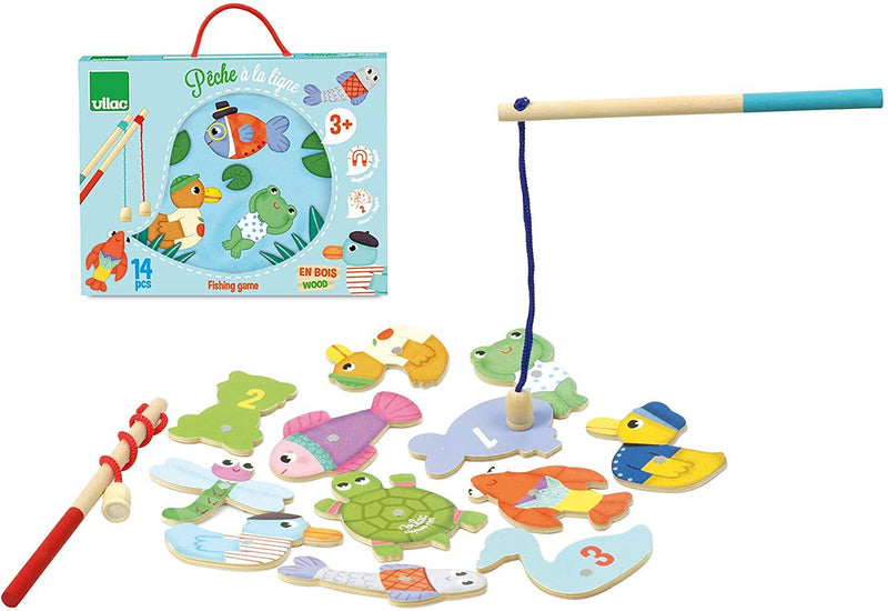 jeu de peche magnetique - vilac 4355 