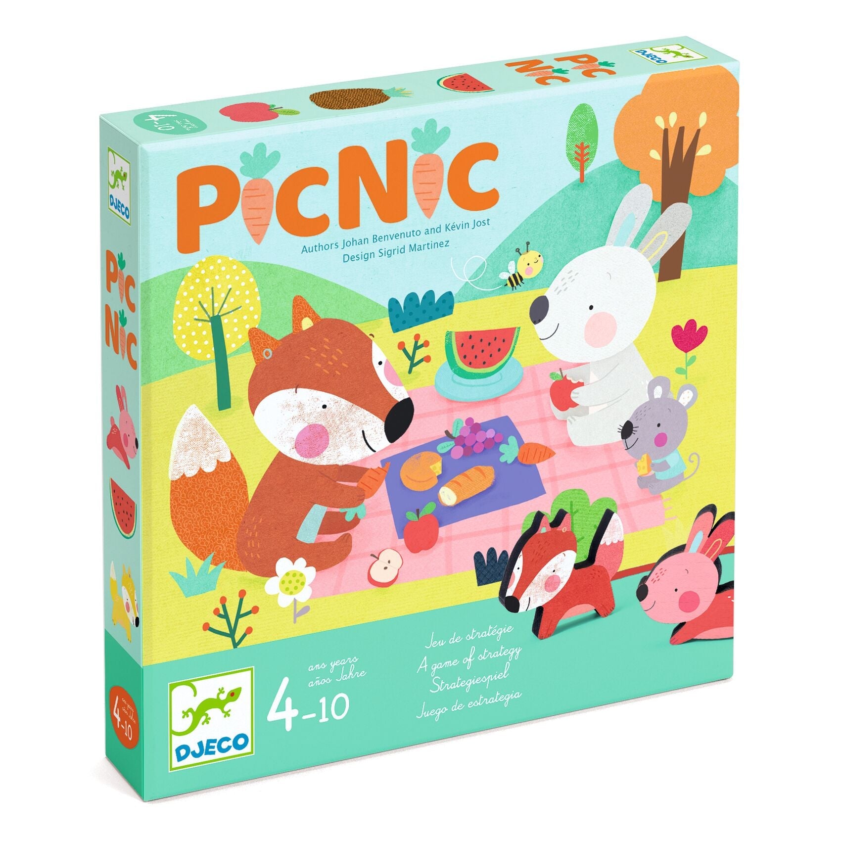 jeu de strategie picnic - DJECO dj08572 3070900085725