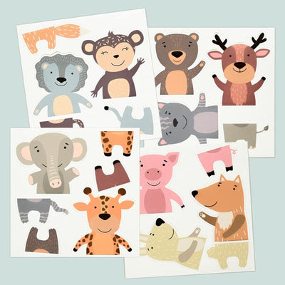 jeu magnetique puzzle animaux - FERFLEX JM_PUZZLE_AN 3760301390565