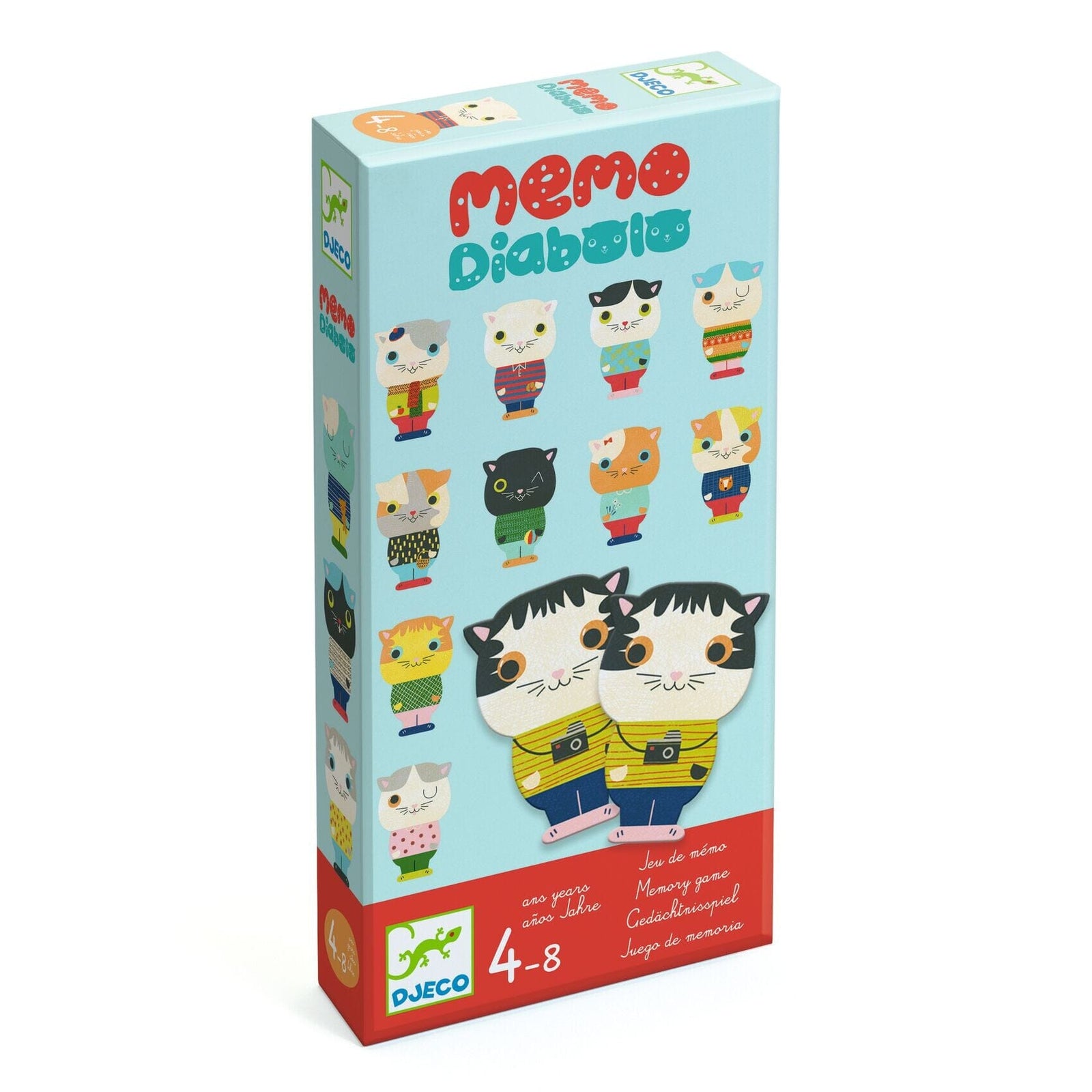 jeu memo diabolo - DJECO DJ08457 