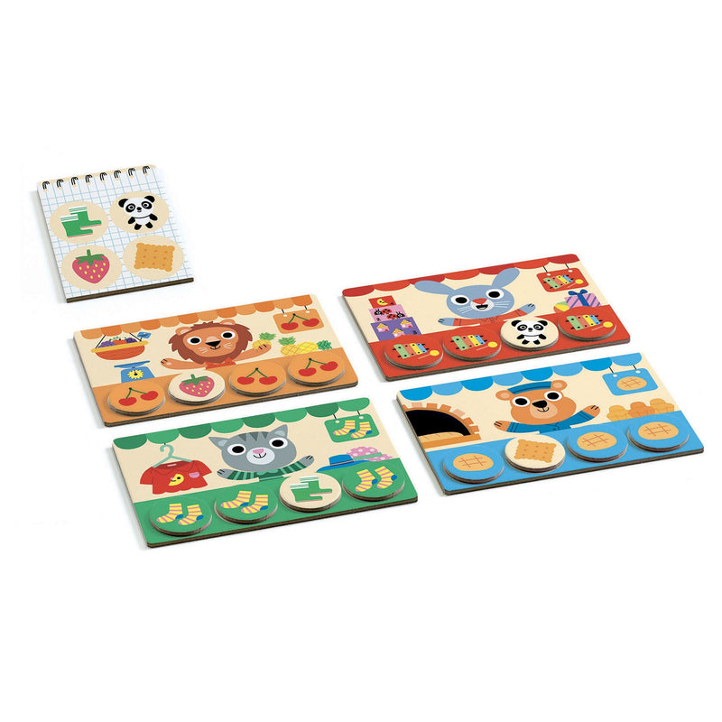 Jeu Mémo loto shop - DJECO dj08537 3070900085374