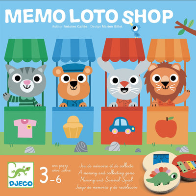 Jeu Mémo loto shop - DJECO dj08537 3070900085374
