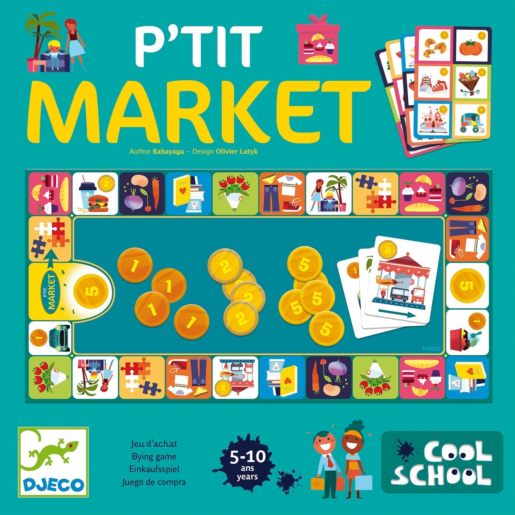 jeu P'tit market - DJECO DJ08533 