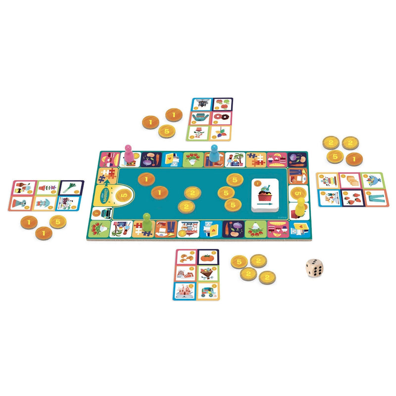 jeu P'tit market - DJECO DJ08533 