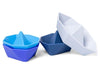 Jouets de bain 4 petit bateaux en silicone blue - Little L ll028-001 8437020510929