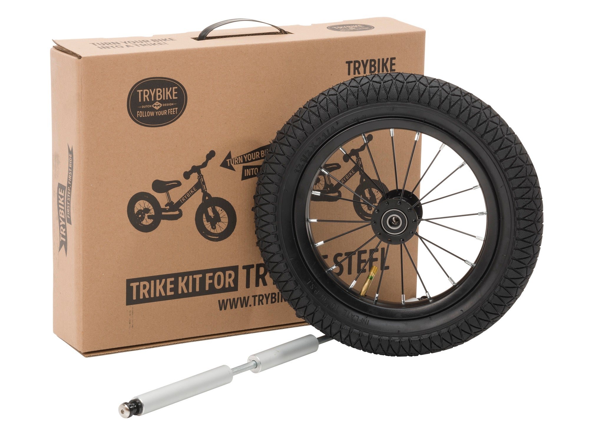 kit tricycle pneu noir - TRYBIKE kittricyclenoir 98068892