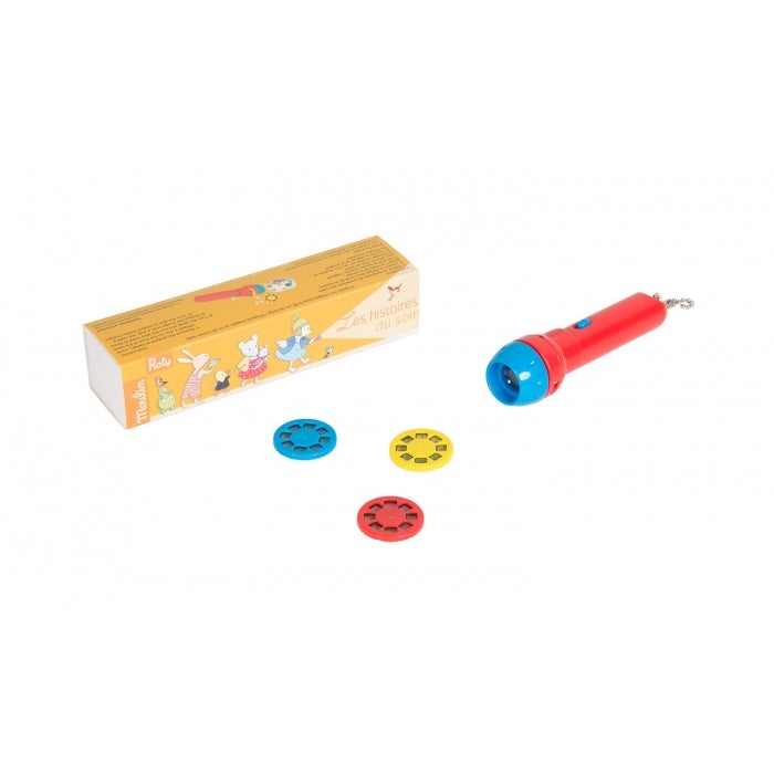 Lampe à histoires la grande famille- Moulin Roty 632365 3575676323656