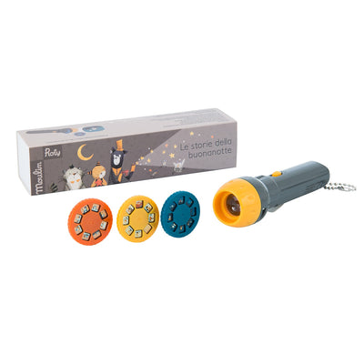 Lampe à histoires Les Moustaches - Moulin Roty 666360 3575676663608