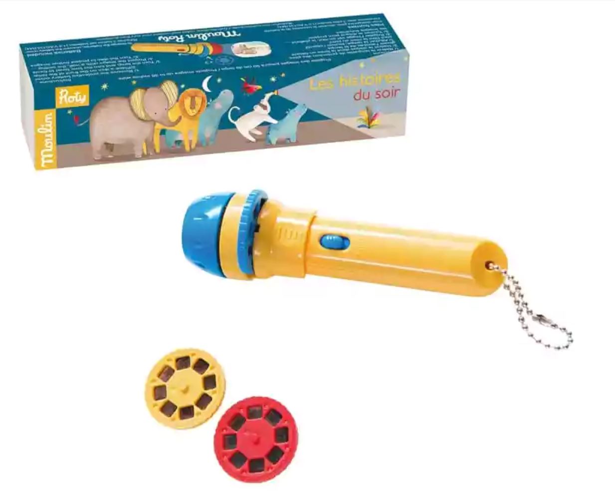 Lampe à histoires Les Papoum - Moulin Roty 658360 3575676583609