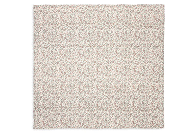 Lange gaze de coton 115x115cm retro flowers Pack 2 - JOLLEIN 535-852-67045 87173293769816