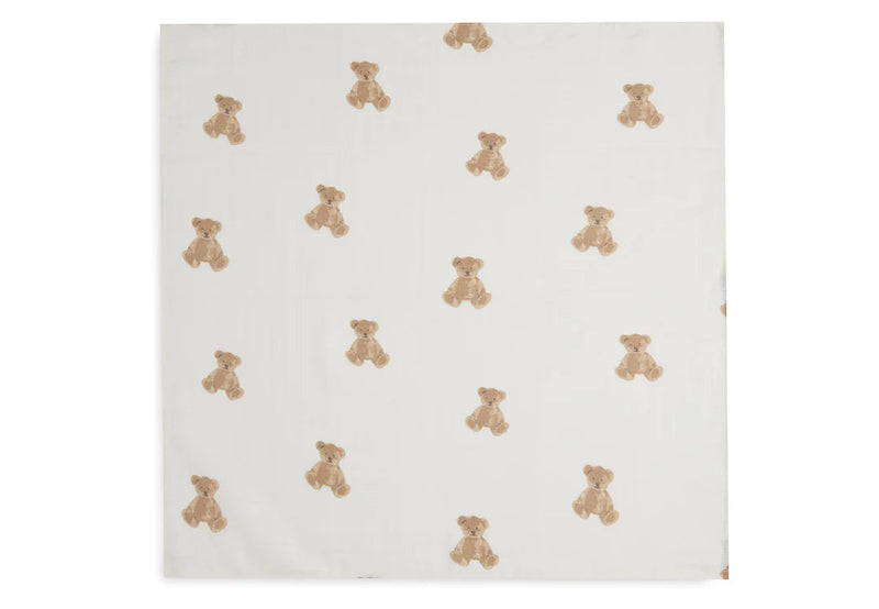 Lange Muslin 70x70cm Teddy Bear (3pack) - JOLLEIN 535-851-66095 8717329369443