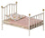 Lit vintage en metal miniature off white - MAILEG 11-1115-00 5707304114277