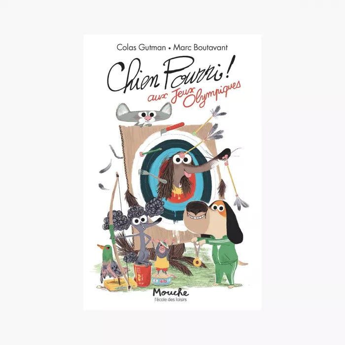 Livre Chien Pourri aux jeux olympiques de Gutman-Boutavant - Moulin Roty 894114 9782211307819