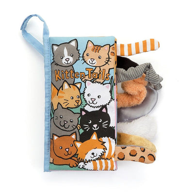 livre en tissu kitten tails - Jellycat BK444ktn 670983146653