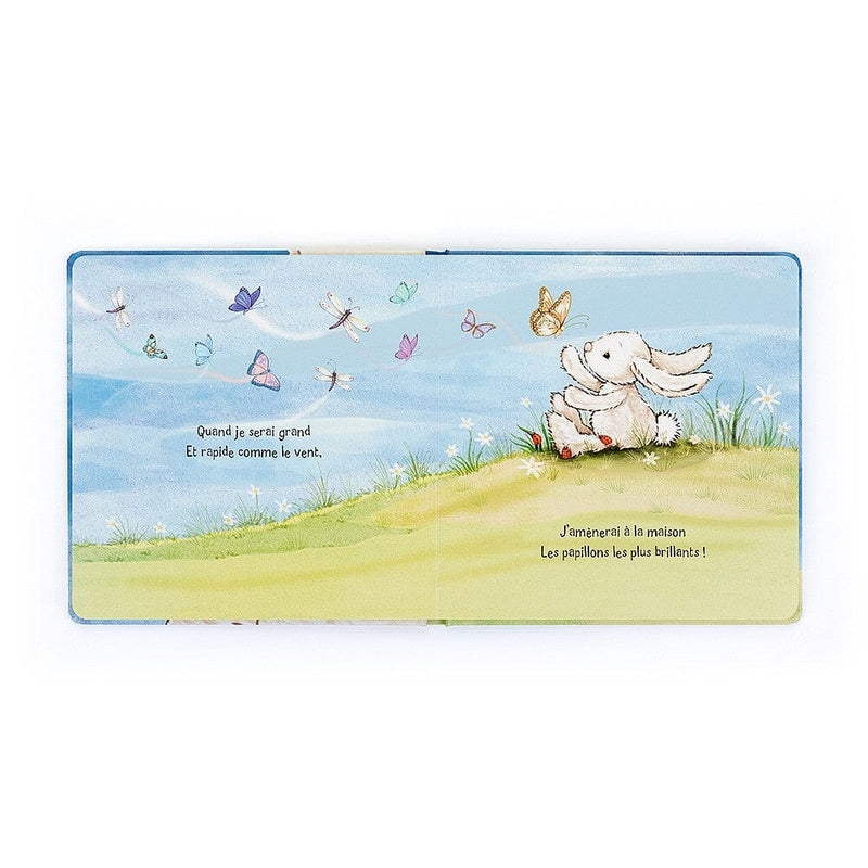 Livre Lapin timide veut grandir - JELLYCAT BK4WIBF 670983146288