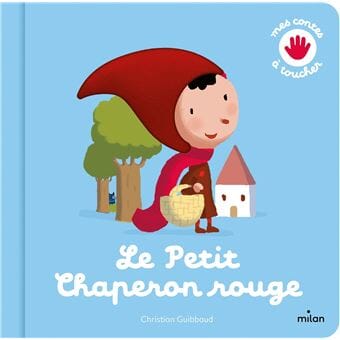 Livre mes contes a toucher le petit chaperon rouge - Poppik 9782408029593 9782408029593