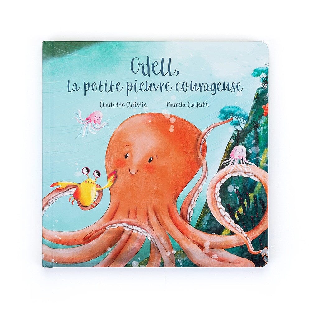 Livre Odell la petite pieuvre courageuse - JELLYCAT BK4FOF 670983146271