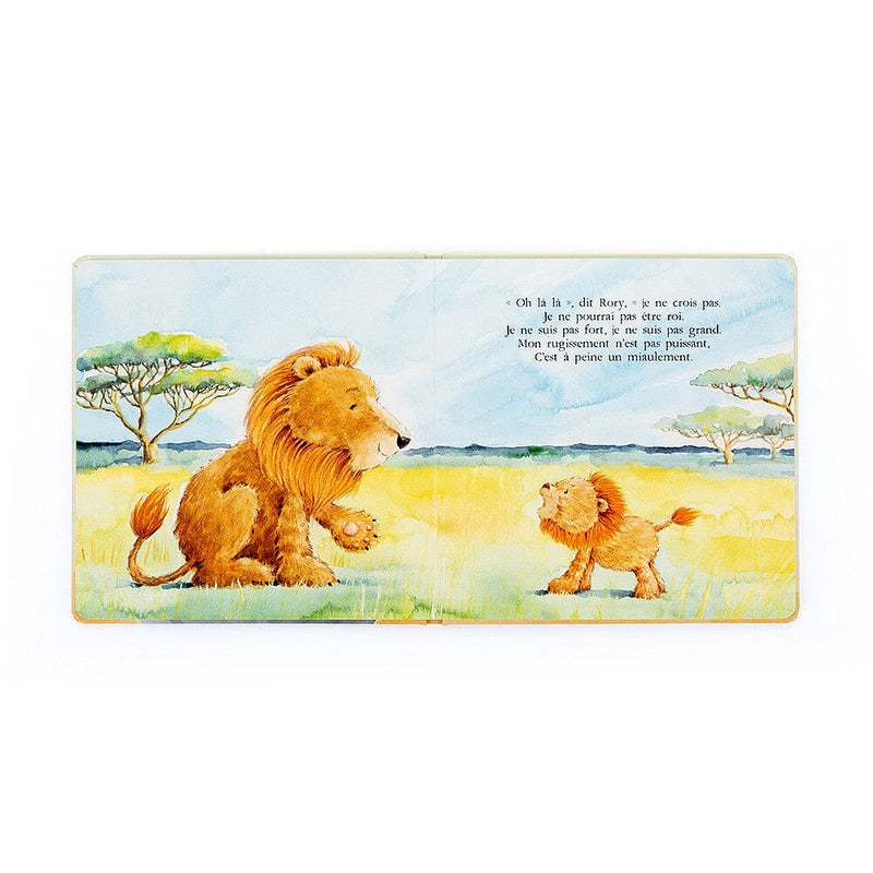 Livre Rory le courageux petit lion- JELLYCAT BK4blf 670983146264