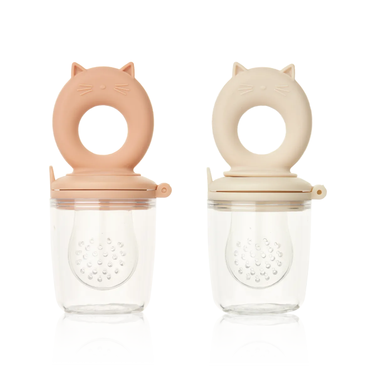 Lot de 2 tétines alimentaires Miranda Tuscany rose/ apple blossom - LIEWOOD lw17918tuscany 5715493132231