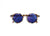 lunettes de soleil junior #D tortoise bleu miroir - IZIPIZI JSLMSDC30_00 3760247690064