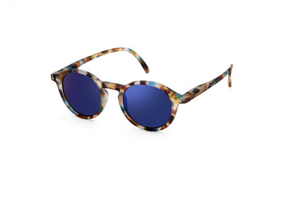 lunettes de soleil junior #D tortoise bleu miroir - IZIPIZI JSLMSDC30_00 3760247690064