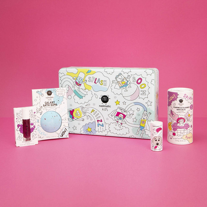 Magic box coffret en metal bleu- Nailmatic 413magicbox 3760229898846