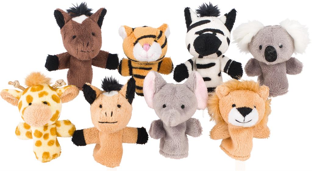 Marionnettes à doit animaux sauvages - GOKI 15125 4013594151252