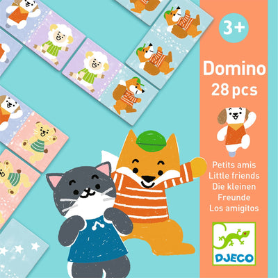 memo, loto, domino - domino petits amis - DJECO dj08185 3070900081857