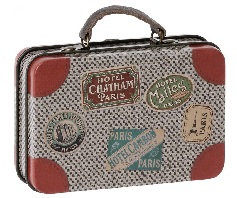 miniature valise en metal Grey travel - MAILEG 19-2606-00 5707304124269