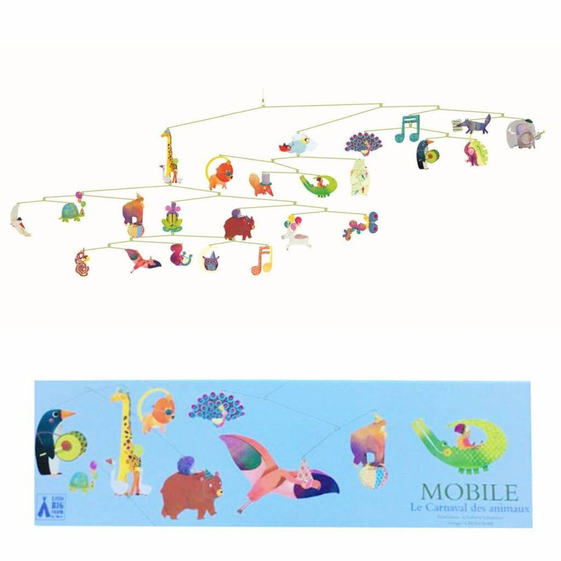 Mobile polypro carnaval des animaux - DJECO DD04318 3070900043183