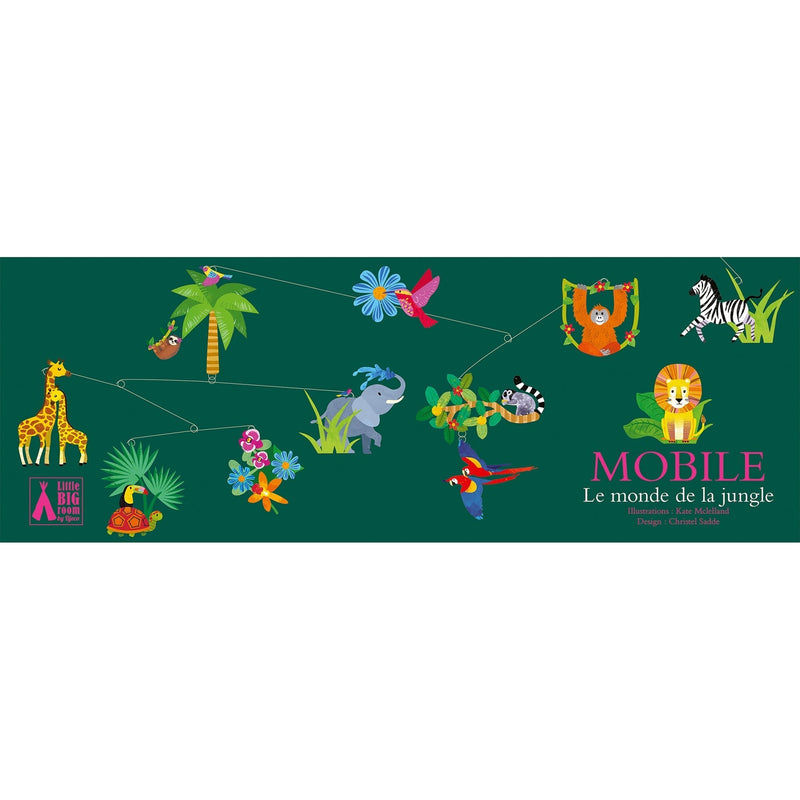 Mobile polypro le monde de la jungle - DJECO dd04316 3070900043169